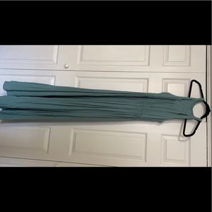 Dark SeaFoam Maxi Dress